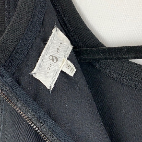 Lou & Grey Romper Athletic Black Everyday Sleeveless Dress - Picture 3 of 3